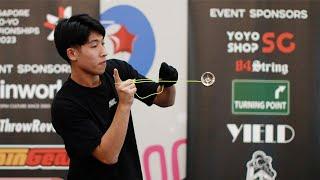 Singapore Yoyo Championships 2023 1A01 Finals Xavier Ng