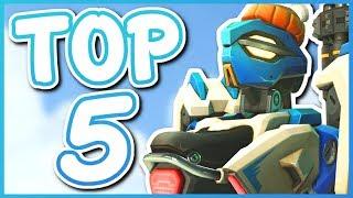 Overwatch - TOP 5 BEST BASTION SKINS