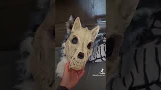 Spirit Halloween Store Skull Mask + Fursuit Head