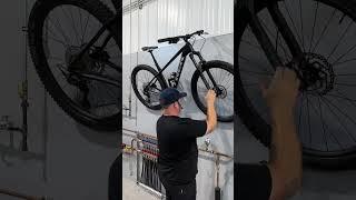 Bike storage system. Super simple, easy to install #organization #mountainbike #auneshop