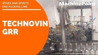 TECHNOVIN GRR 16 18 4 4 Wines and spirits end packing line | TECHNOVIN Machines