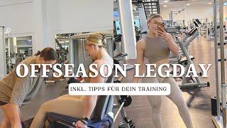 Offseason LEGDAY + Tipps für dein Training