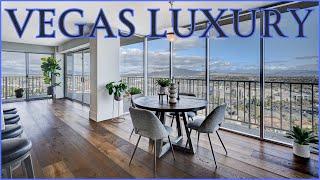 Inside a $620K Luxury High Rise Condo in Las Vegas