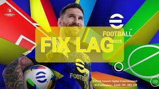 How to Fix Lag in efootball 2025 Mobile on 4GB, 6GB, and 8GB RAM Devices