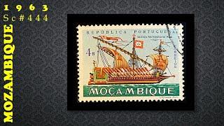 【Mozambique】1963  Sc#444 Galeaca Portuguesa da India/Galeas Portuguesa da India, 1521