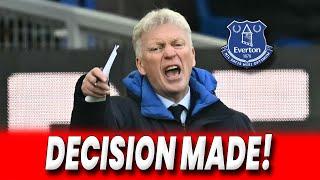 DAVID MOYES MAKES DECISION THAT CHANGES EVERYTHING FOR EVERTON!EVERTON NEWS TODAY