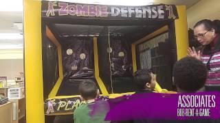 Zombie Defense Air Blaster Game Rentals in MI, OH, IN, IL, IA, NE, PA, KY, TN