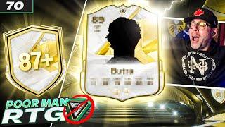 OMG!! INSANE ICON PACKED!!! #70  POOR MAN RTG FC 25