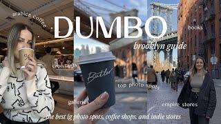 My Mini Dumbo Guide  Photo Spots, Coffee, Shopping, Top Views, Restaurants | Winter NYC Guide