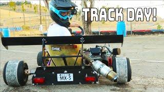 Go Kart Drifts AT THE TRACK!