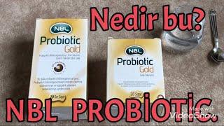 NBL PROBİYOTİK GOLD  nbl probiotic besin takviyesi NASIL KULLANILIR  NBL PROBİOTİC GOLD İNCELEMESİ