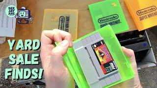 We Couldn't Stop Finding Video Games!!! - Yard Sale Adventures