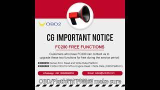 CG FC 200 Free Functions Active Guide