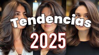 CORTES CABELLO que ESTÁN en TENDENCIAS 2025 ️ modernos CORTES y ESTILOS