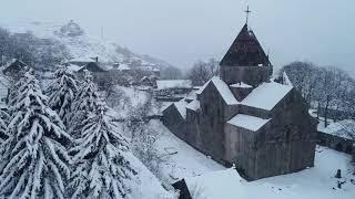 Winter in Sanahin monastery