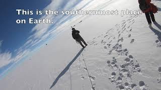 Arriving at South Pole Station