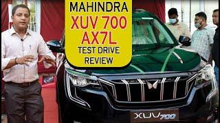 Mahindra XUV 700 AX7 Test Ride Review | XUV 700 AX7 First Drive Impression #InfoChand