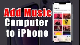 Transfer Your Own Music from Computer to iPhone Music Library | Windows 10, 11, PC & Laptop