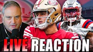 LIVE Reaction: 49ers WIN (30-13) vs Patriots - Post Game Show