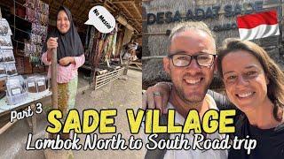 Lombok Sade Village, north to south road trip, Tanjung Aan beach, Lombok, Indonesia #39vlog