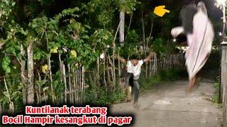 Prank Hantu Kuntilanak Terbang Bikin Ngakak|| Prank Terbaru Lucu Ngakak