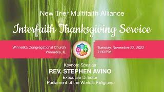 NEW TRIER MULTIFAITH ALLIANCE | Interfaith Thanksgiving Service | November 22 2022