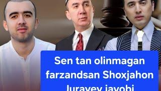 Tezkor."Sen tan olinmagan farzandsan.Tan olinmaysan ham dedi" Shoxjahon Jurayev Botir Qodirovga