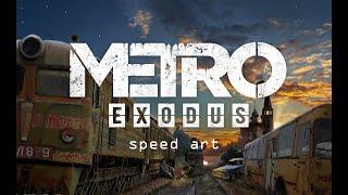 METRO EXODUS - Sped art in the Photoshop