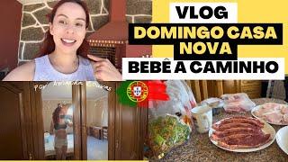 Vlog de Domingo em Portugal: Nossa Rotina na Casa Nova + Bebê a Caminho!