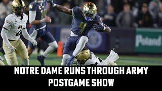 Notre Dame vs Army Instant Reaction Postgame Show | Hit and Hustle