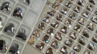 Preciosa Czech Crystal Flatback Hearts from RhinestonesOnline