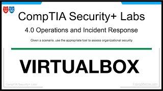 Hands-On Training for CompTIA Security+ | Gain Practical Proficiency  | VirtualBox + Extension Pack