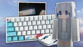 Bedwars Keyboard & Mouse Sounds With HANDCAM