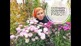 Дачные сезоны с Мариной Рыкалиной. Осенние работы в саду.