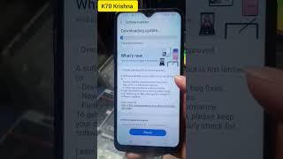 Samsung a10s system update | Samsung a10s software update 2023