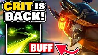 MASTER YI now 1 SHOTS with NEW CRIT BUFF! | PBE Gameplay Season 15