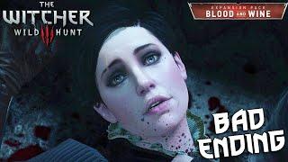 The Witcher 3 Blood and Wine - Bad Ending & Epilogue | Burlap is the New Stripe [4K]