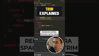 JavaScript trim Method Explained!