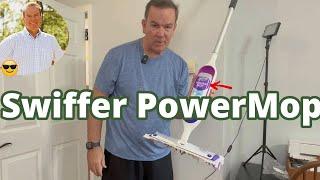 Swiffer PowerMop Multi-Surface Mop Kit for Floor Cleaning, Fresh Scent, Mopping Kit