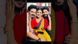 Sachi with Amma & Sree ️ #chempaneerpoovu #serial #asianet #arun #youtuber