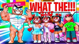 DAYCARE CRAZY FAN GIRLS!! | Roblox | Brookhaven RP