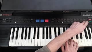 Yamaha PSR-7 Keyboard  -  very rare        Best Demo of ALL voices