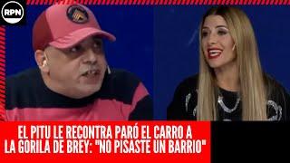 El Pitu Salvatierra le RECONTRA PARÓ EL CARRO a la GORILA de Mariana Brey: "NUNCA PISASTE UN BARRIO"