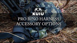 KUIU Pro Bino Harness Accessory Options