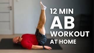 12 Minute Ab Workout at Home - Build Muscle & Core Strength