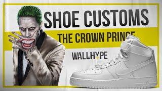 ️ CUSTOM SHOES: The Clown Prince - The Joker Air Force 1 from DC Comics Batman