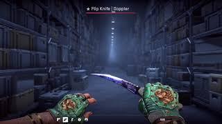 flip knife doppler Phase( 1-2-3-4 )