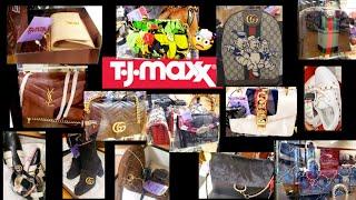 OMG!!! TJ MAXX  DESIGNER'S BAGS & SHOES  JACKPOT | GUCCI,  VALENTINO, YSL, FENI 