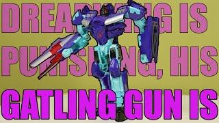 DREADWING IS PUNISHING, HIS GATLING GUN IS ‘ILLIN | Thrilling 30 Dreadwing Review #transformers