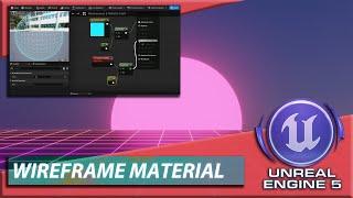 Unreal Engine 5 | Basic Wireframe Materials for 3D Objects